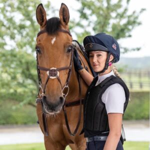 KONTOR Safety Riding Vest in Black by Charles Owen